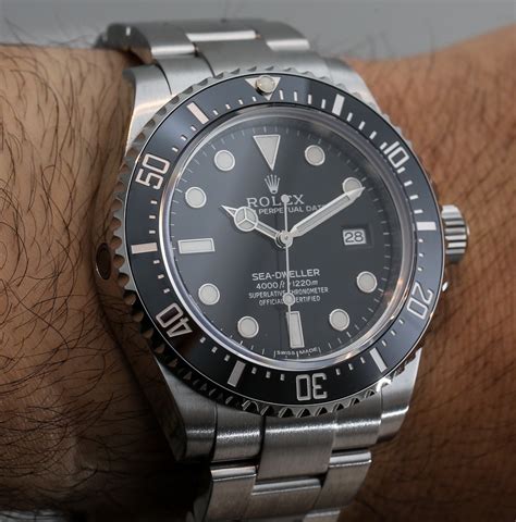 rolex sea dweller 4000 prijs|Rolex Sea-Dweller 4000 review.